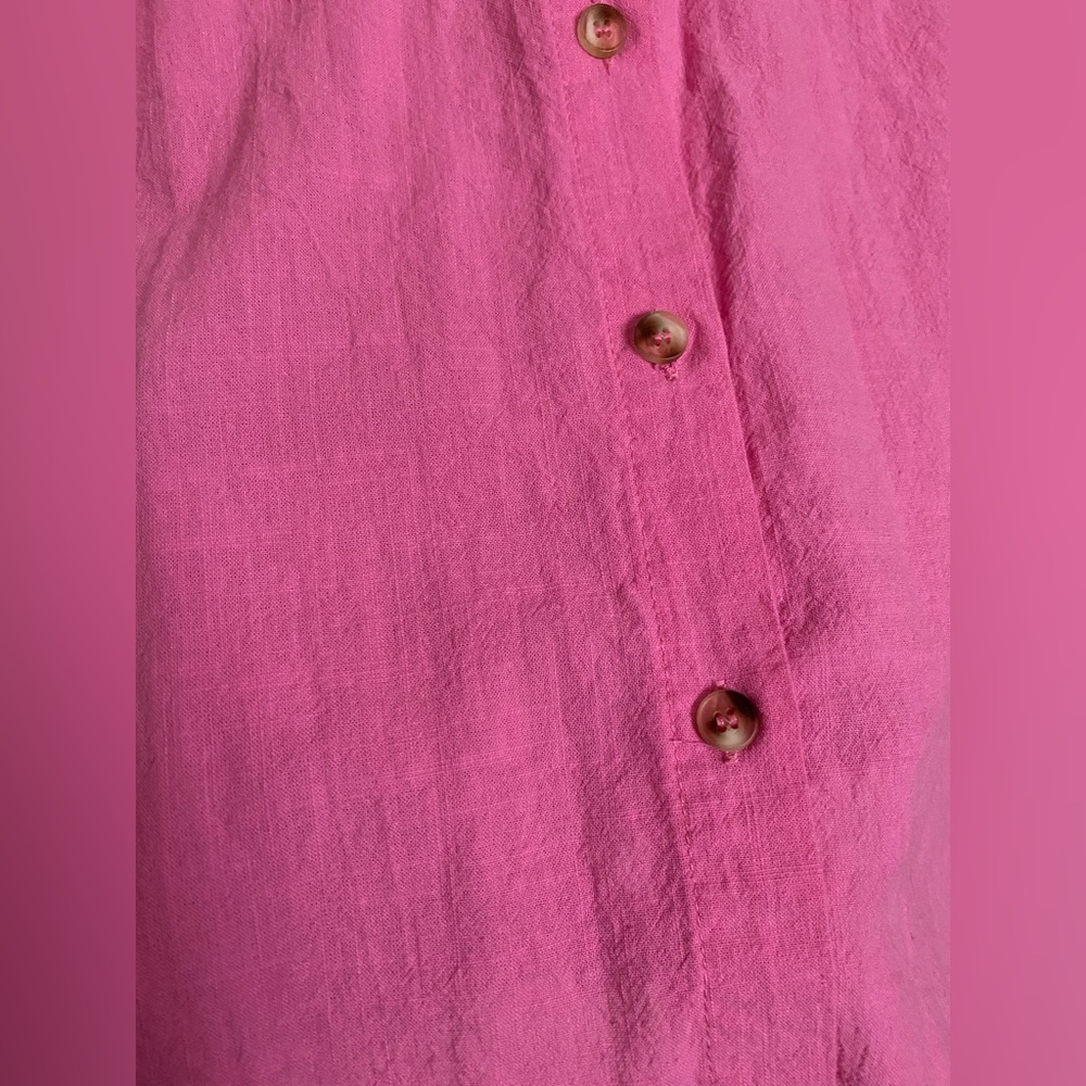 Pink Button Down - Picture 5 of 7